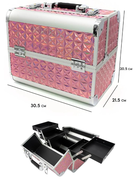 Miniatura 3 de NECESER COSMETIQUERA PALO ROSA